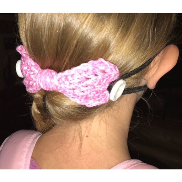 ⭐️5/$10⭐️ Handmade Crocheted Mask Ear Saver - Picture 3 of 4